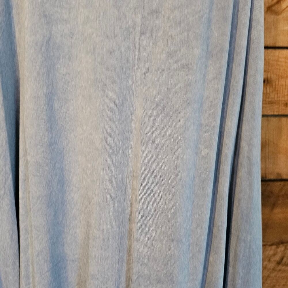 Earthbound Women's boho Baby Blue High Low handkerchief hemline Tank Dress Sz XL - Picture 7 of 15